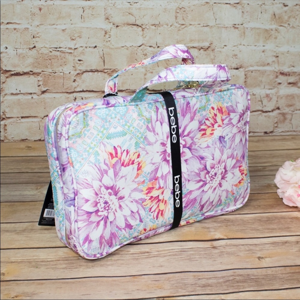 NWT BeBe 3 Piece Cosmetic Case - Picture 3 of 7